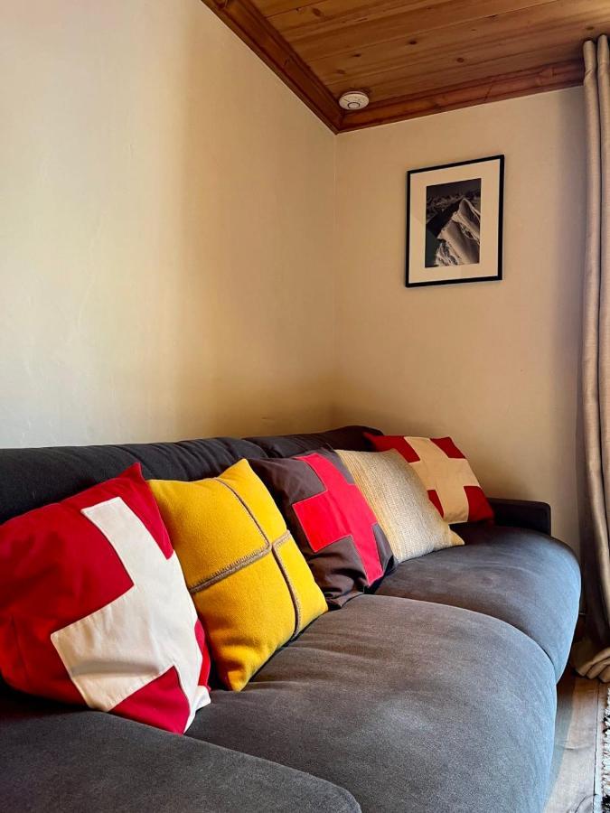 Chic And Cosy Apt With Balcony In Megeve Exterior photo